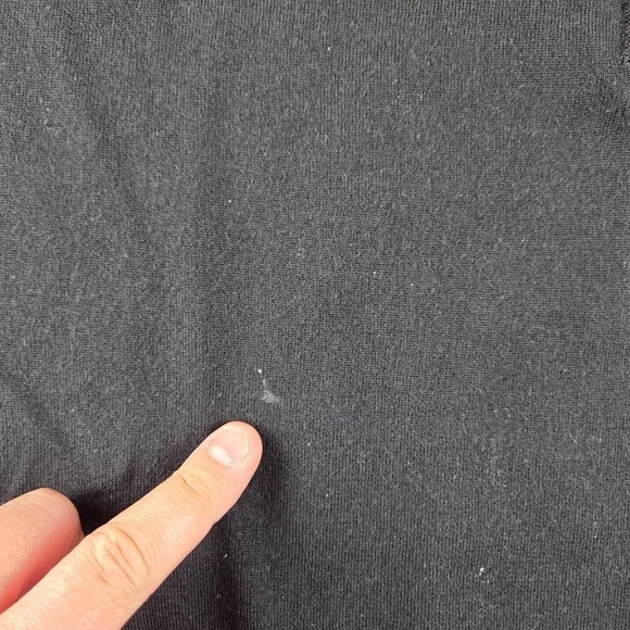 Peter Millar Cashmere Blend 1/4 Zip Pullover Sweater Mens XL Black Golf - Picture 2 of 8